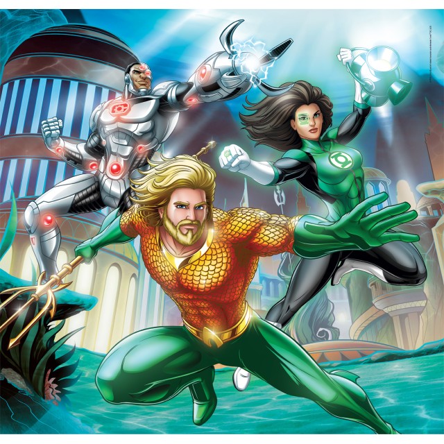 Clementoni Παιδικό Παζλ Super Color DC Comics Justice League 3x48 τμχ