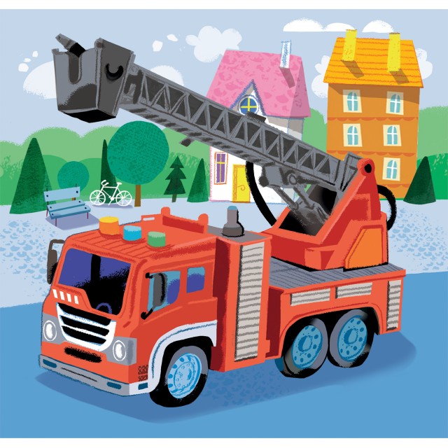 Clementoni Παιδικό Παζλ Super Color Rescue Vehicles 3x48 τμχ Clementoni Παιδικό Παζλ Super Color Rescue Vehicles 3x48 τμχ