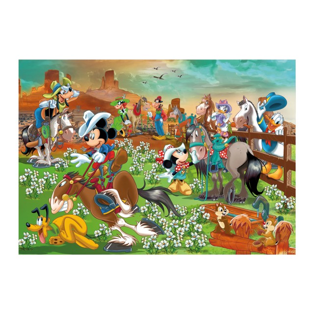 Clementoni Παιδικό Παζλ Maxi Super Color Mickey And Friends 104 τμχ Clementoni Παιδικό Παζλ Maxi Super Color Mickey And Friends 104 τμχ