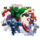Clementoni Παιδικό Παζλ Glowing Lights Avengers 104 τμχ