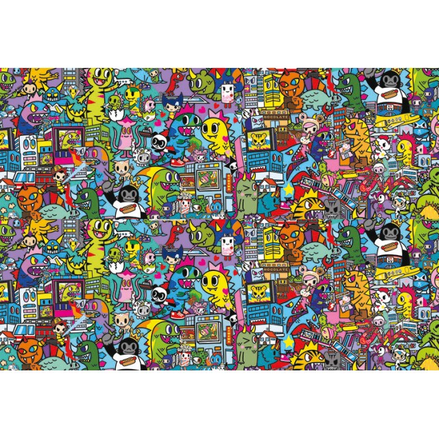 Clementoni Παζλ Panorama Tokidoki 1000 τμχ