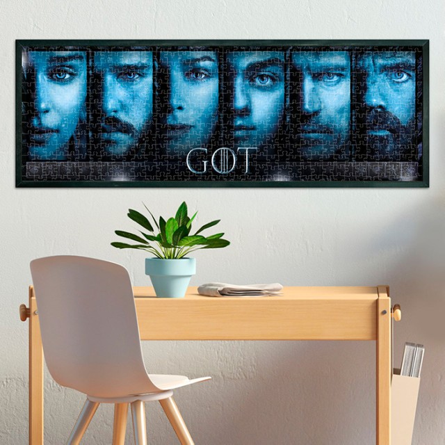 Clementoni Παζλ Panorama Game Of Thrones 1000 τμχ