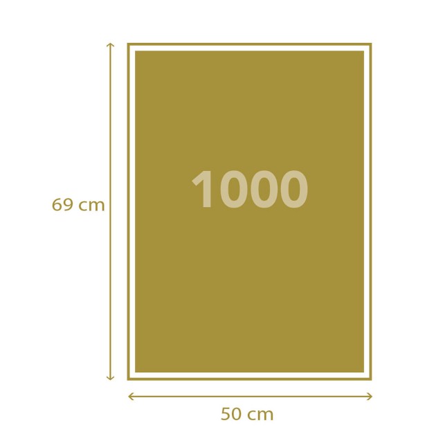 Clementoni Παζλ High Quality Collection Νησιά Lofoten 1000 τμχ