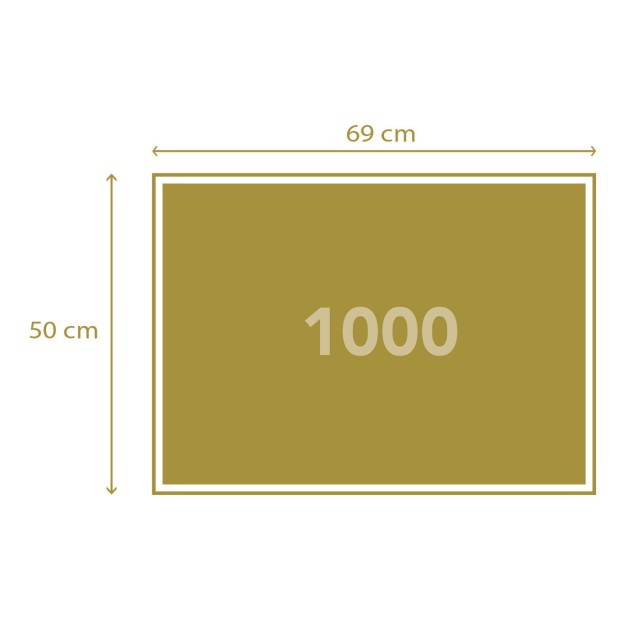 Clementoni Παζλ High Quality Collection Κλασικά Θρίλερ 1000 τμχ