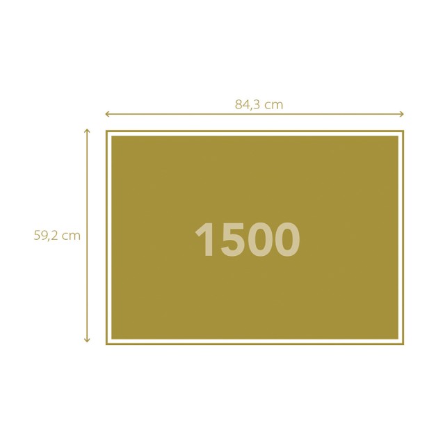 Clementoni Παζλ High Quality Collection Λιμάνι Παλιάς Καλής Εποχής 1500 τμχ - Compact Box