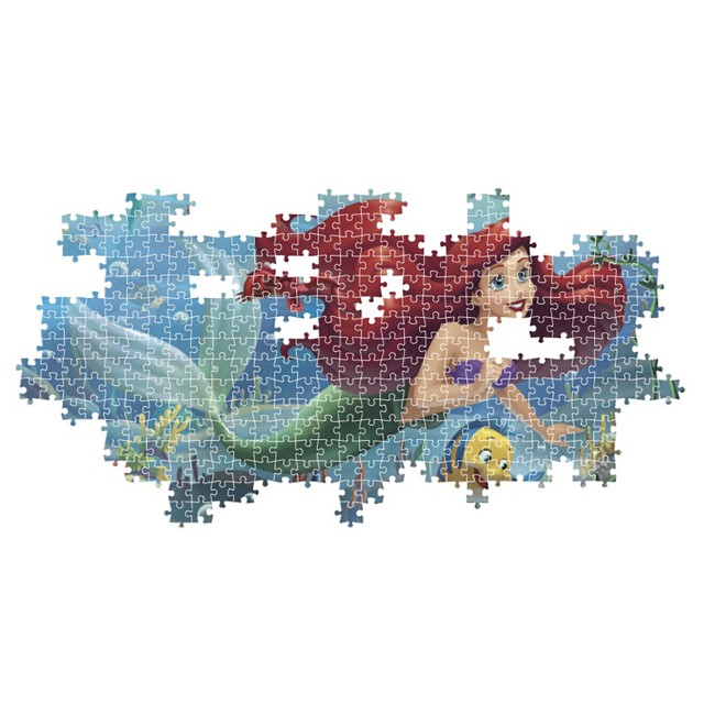Clementoni Παζλ Panorama Disney Η Μικρή Γοργόνα 1000 τμχ