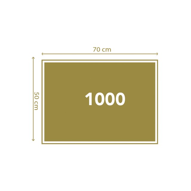 Clementoni Παζλ High Quality Collection Χάρτης Αντίκα 1000 τμχ - Compact Box