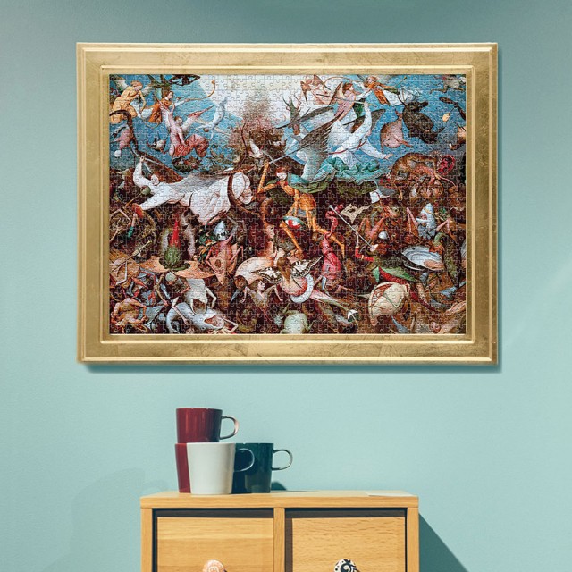 Clementoni Παζλ Museum Collection Bruegel: Η Πτώση Των Επαναστατών Αγγέλων 1000 τμχ