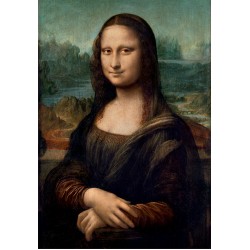 Clementoni Παζλ Museum Collection Leonardo Da Vinci: Μόνα Λίζα 1000 τμχ - Compact Box