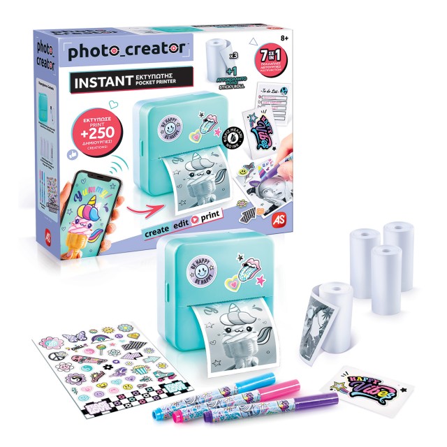 Photo Creator Instant Φορητός Εκτυπωτής Για Ηλικίες 8+