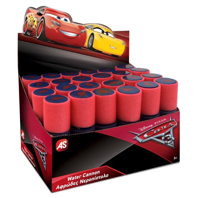 AS Αφρώδες Νεροπίστολο Disney Cars Για 3+ Χρονών