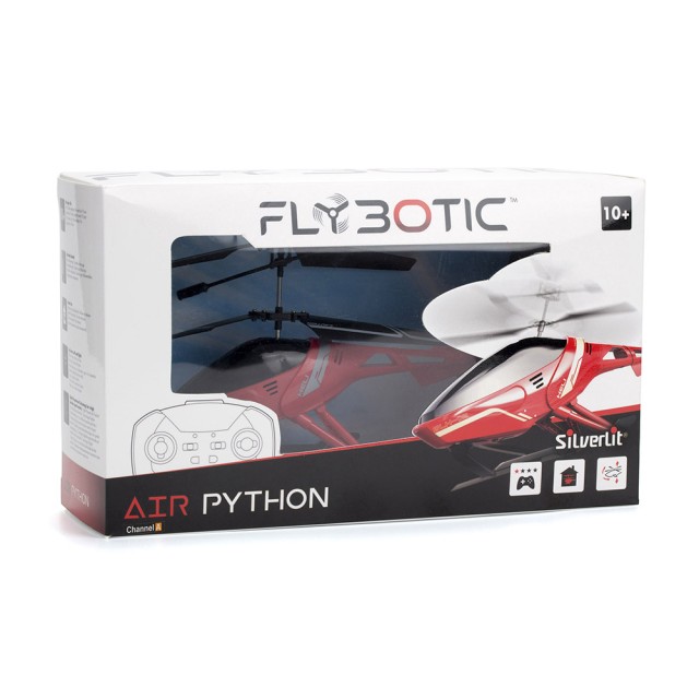Silverlit Flybotic Air Python Τηλεκατευθυνόμενο Ελικόπτερο Κόκκινο Για 10+ Χρονών Silverlit Flybotic Air Python Τηλεκατευθυνόμενο Ελικόπτερο Κόκκινο Για 10+ Χρονών