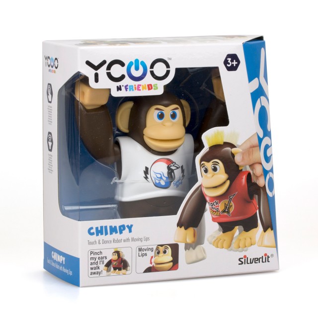Silverlit Ycoo Chimpy Ηλεκτρονικό Ρομπότ Για 3+ Χρονών