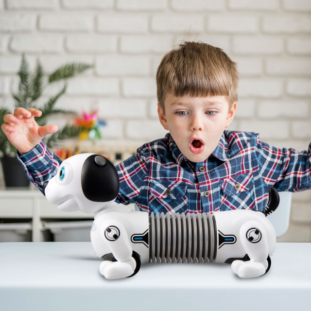 Silverlit Ycoo Robo Dackel Junior Τηλεκατευθυνόμενο Ρομπότ Σκυλάκι Για 5+ Χρονών Silverlit Ycoo Robo Dackel Junior Τηλεκατευθυνόμενο Ρομπότ Σκυλάκι Για 5+ Χρονών