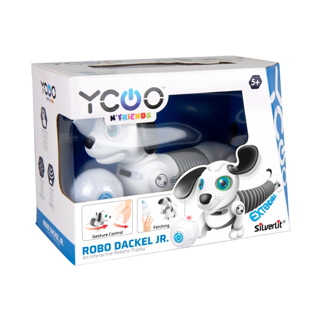 Silverlit Ycoo Robo Dackel Junior Τηλεκατευθυνόμενο Ρομπότ Σκυλάκι Για 5+ Χρονών Silverlit Ycoo Robo Dackel Junior Τηλεκατευθυνόμενο Ρομπότ Σκυλάκι Για 5+ Χρονών