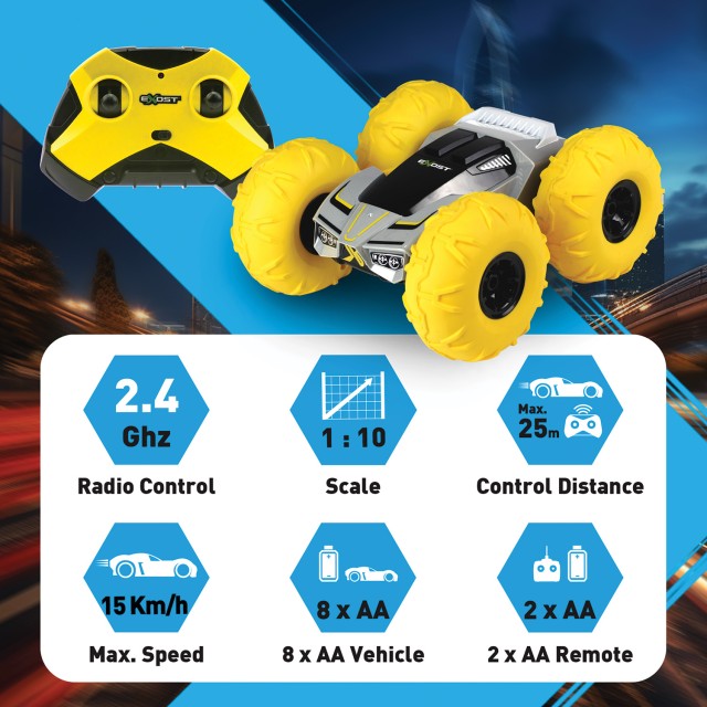 Exost 360 Tornado Επαναφορτιζόμενο Τηλεκατευθυνόμενο Αυτοκίνητο Exost 360 Tornado Επαναφορτιζόμενο Τηλεκατευθυνόμενο Αυτοκίνητο
