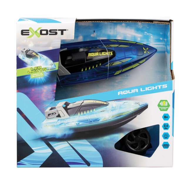 Exost Aqua Lights Τηλεκατευθυνόμενη Βάρκα Exost Aqua Lights Τηλεκατευθυνόμενη Βάρκα