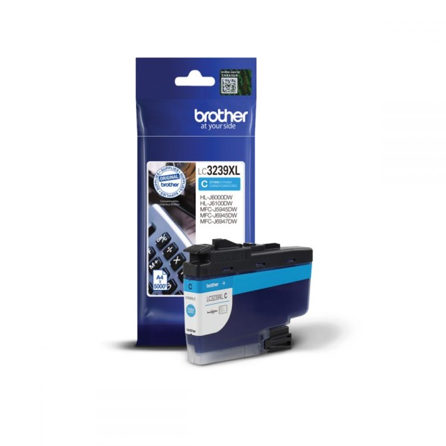 Ink Brother LC-3239XLC Cyan HC - 5k