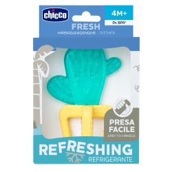 Chicco Βρεφικός Μασητικός Κρίκος Οδοντοφυΐας Σιλικόνης Cactus Για 4+ Μηνών