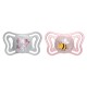 Chicco Πιπίλες Light PhysioForma Ροζ Για 2-6 Μηνών 2τμχ