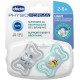 Chicco Πιπίλες Light PhysioForma Σιέλ Για 2-6 Μηνών 2τμχ