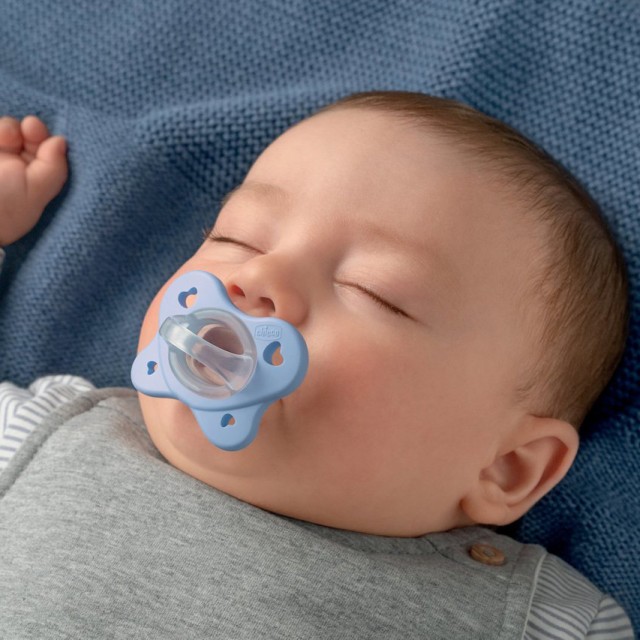 Chicco Πιπίλες Όλο Σιλικόνη PhysioForma Dual Soft Σιέλ Για 16-36 Μηνών 2τμχ Chicco Πιπίλες Όλο Σιλικόνη PhysioForma Dual Soft Σιέλ Για 16-36 Μηνών 2τμχ