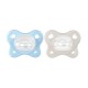 Chicco Πιπίλες Όλο Σιλικόνη PhysioForma Dual Soft Σιέλ Για 2-6 Μηνών 2τμχ Chicco Πιπίλες Όλο Σιλικόνη PhysioForma Dual Soft Σιέλ Για 2-6 Μηνών 2τμχ