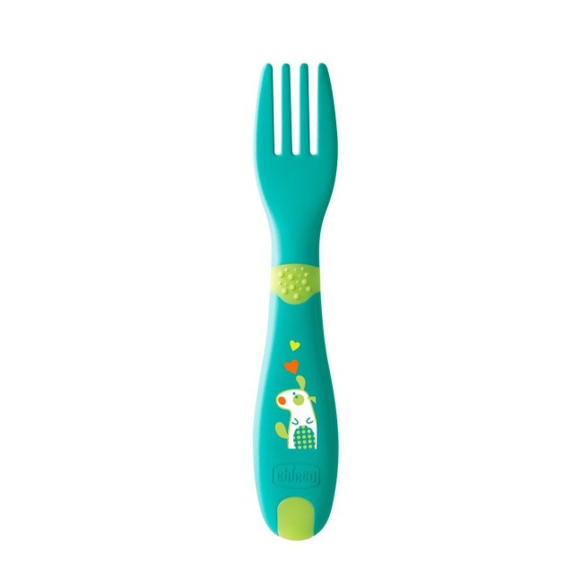 Chicco Βρεφικό Σετ Πιρούνι - Κουτάλι Για 12+ Μηνών