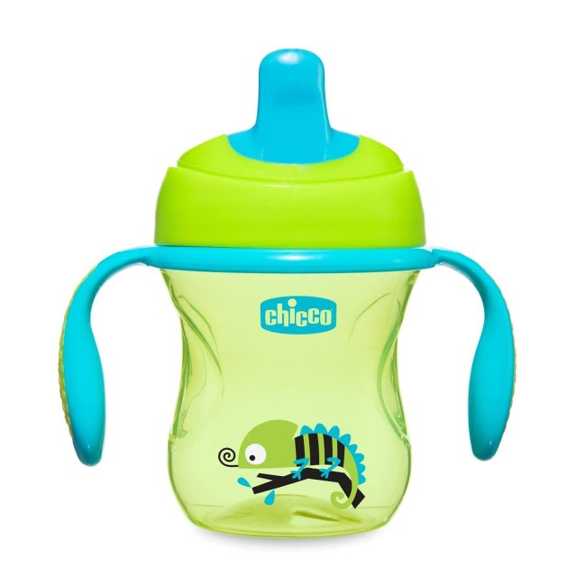 Chicco Ποτηράκι Εκπαιδευτικό Μπλε Για 6+ Μηνών