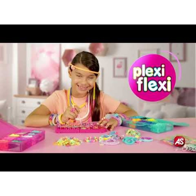 AS Plexi Flexi Σακουλάκι Με 800 Λαστιχάκια & 8 Αξεσουάρ Για Ηλικίες 5+ Χρονών AS Plexi Flexi Σακουλάκι Με 800 Λαστιχάκια & 8 Αξεσουάρ Για Ηλικίες 5+ Χρονών