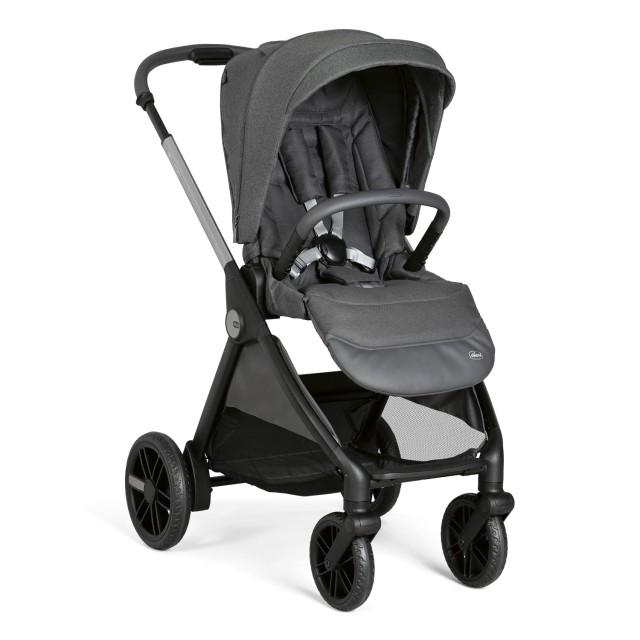 Chicco Καρότσι Μωρού Trio Bellagio Black Satin για Παιδί έως 22kg Chicco Καρότσι Μωρού Trio Bellagio Black Satin για Παιδί έως 22kg