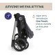 Chicco Καρότσι Μωρού Trio Bellagio Black Satin για Παιδί έως 22kg Chicco Καρότσι Μωρού Trio Bellagio Black Satin για Παιδί έως 22kg