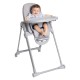 Chicco Κάθισμα Φαγητού Polly Armonia Steel Chicco Κάθισμα Φαγητού Polly Armonia Steel