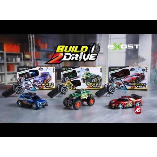 Exost Build 2 Drive Τηλεκατευθυνόμενο & Συναρμολογούμενο Αυτοκίνητο Exost Build 2 Drive Τηλεκατευθυνόμενο & Συναρμολογούμενο Αυτοκίνητο