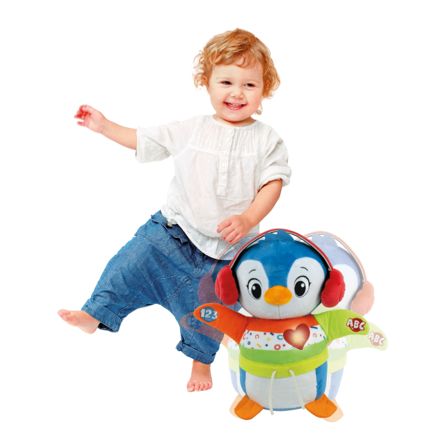 Baby Clementoni Βρεφικό Παιχνίδι Πιγκουίνος Χορευτούλης Για 12+ Μηνών Baby Clementoni Βρεφικό Παιχνίδι Πιγκουίνος Χορευτούλης Για 12+ Μηνών