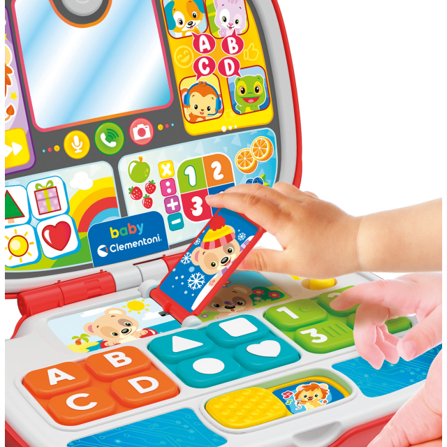 Baby Clementoni Βρεφικό Εκπαιδευτικό Baby Laptop Για 9-36 Μηνών Baby Clementoni Βρεφικό Εκπαιδευτικό Baby Laptop Για 9-36 Μηνών