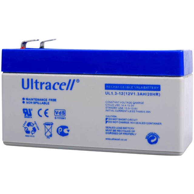 ULTRACELL 12V 1.3AH