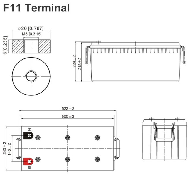 ULTRACELL 12V 200AH