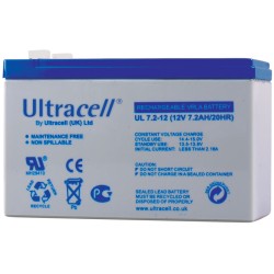 ULTRACELL 12V 7.2AH F1