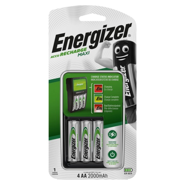 ENERGIZER MAXI CHARGER & 4xAA