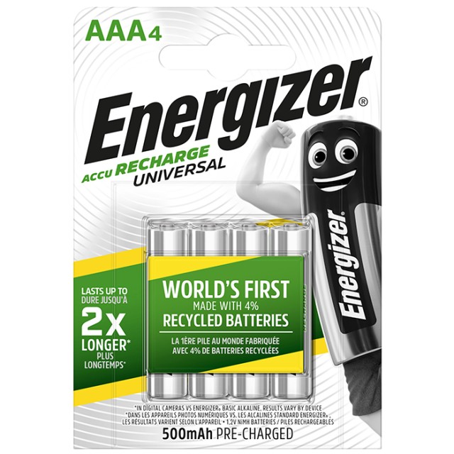 ENERGIZER AAA-HR03/500mAh/4TEM