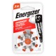 ENERGIZER ZINC AIR 312/8TEM