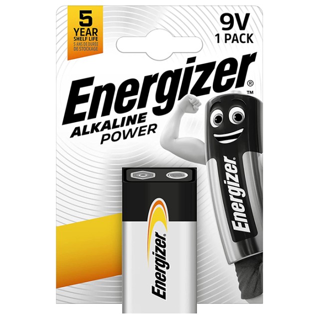 ENERG. 9V-9B-6LR61 ALKALINE POWER