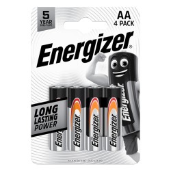ENERGIZER EVERYDAY ALKALINE AA CP4