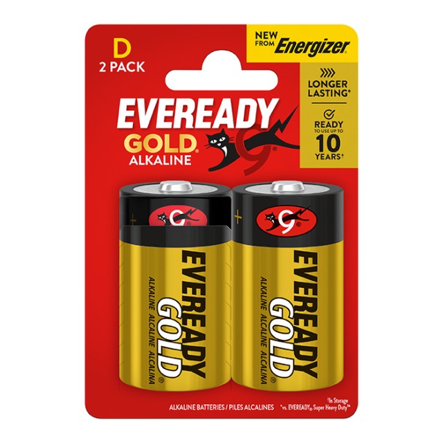 EVEREADY GOLD D CP2 EU