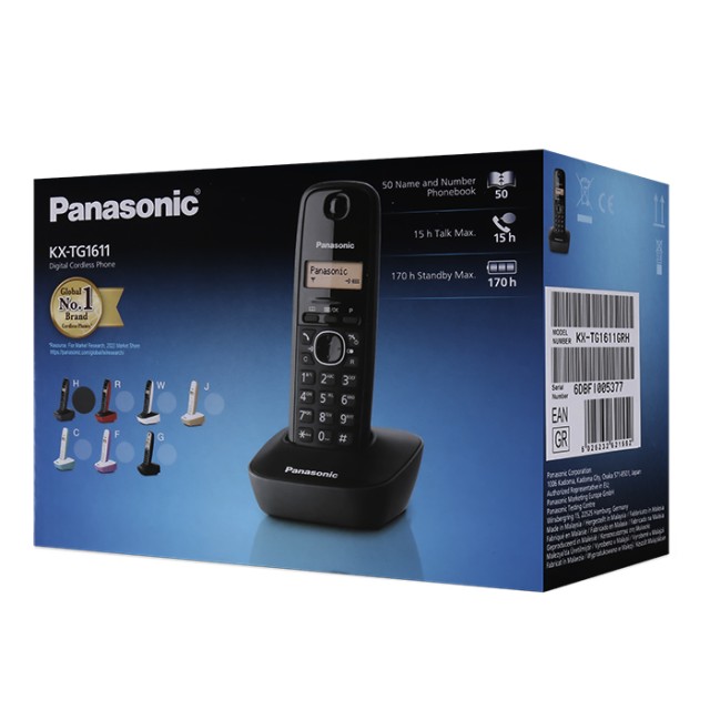 PANASONIC KX-TG1611GRH