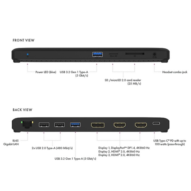 ICY BOX IB-DK2116-C