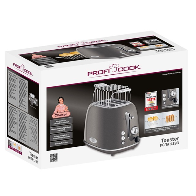 PROFI COOK PC-TA 1193 GREY