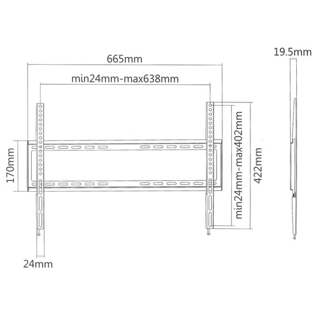 SUPERIOR 37-70 FIXED EXTRA SLIM