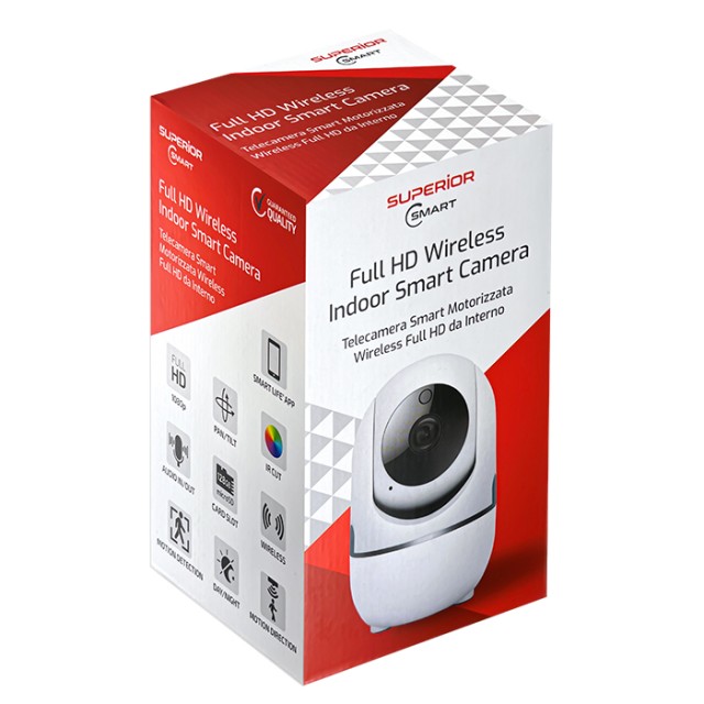 SUPERIOR FULL HD WIRELESS INDOOR SMART CAMERA